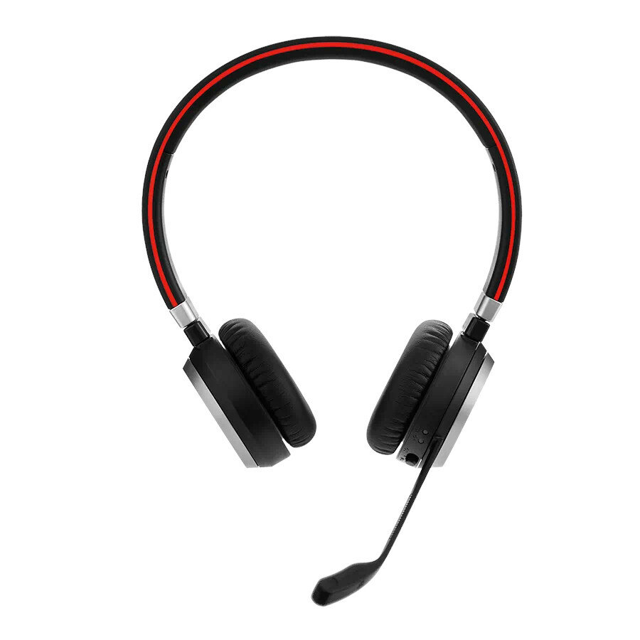 Słuchawki bezprzewodowe Jabra Evolve 65 UC widoczne frontem