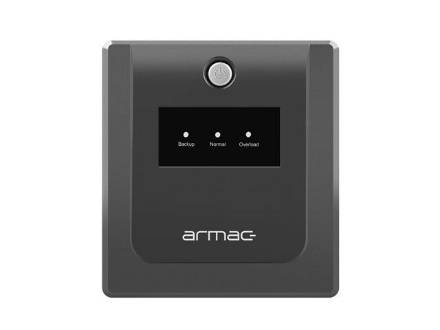 Zasilacz awaryjny UPS Armac Home 1000F LED H/1000F/LED widok od przodu