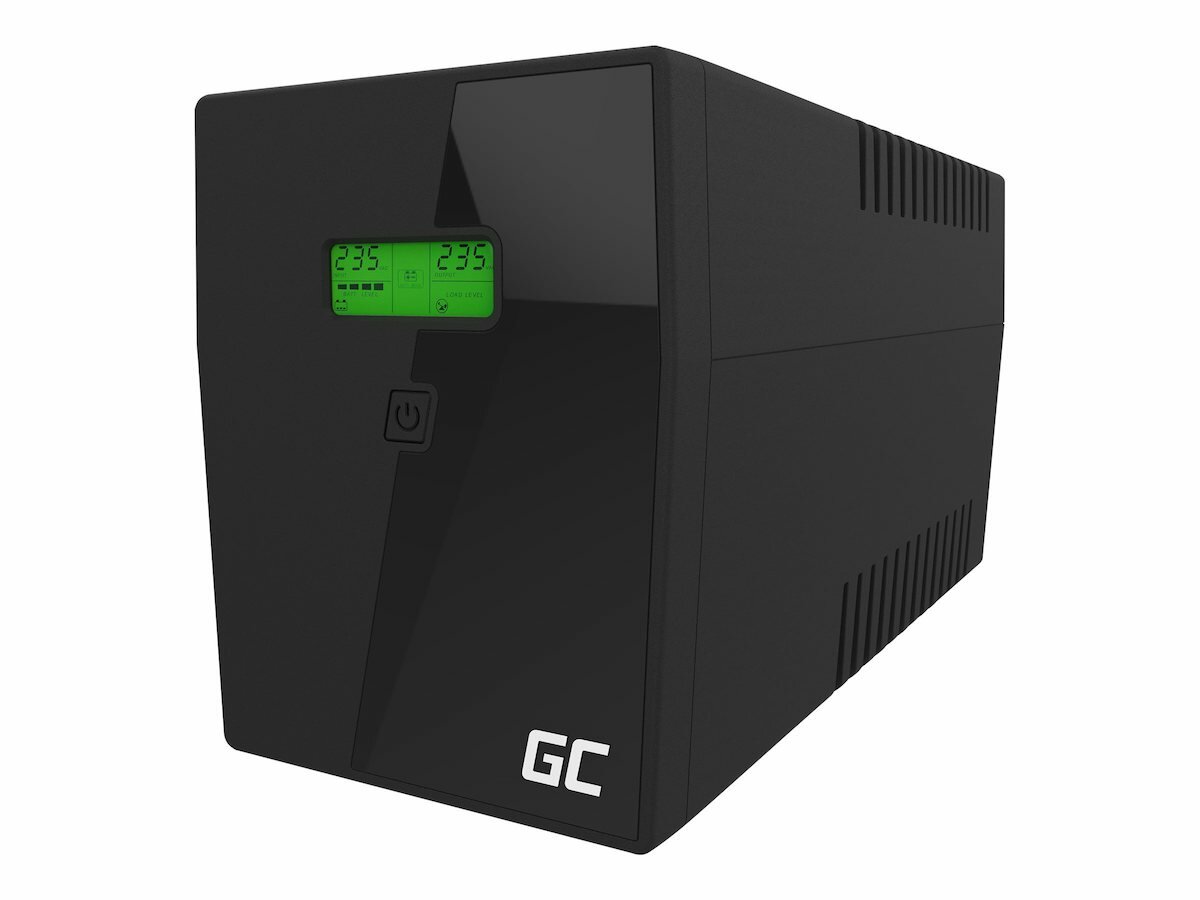 Zasilacz awaryjny Green Cell UPS09 1400 W widoczny bokiem