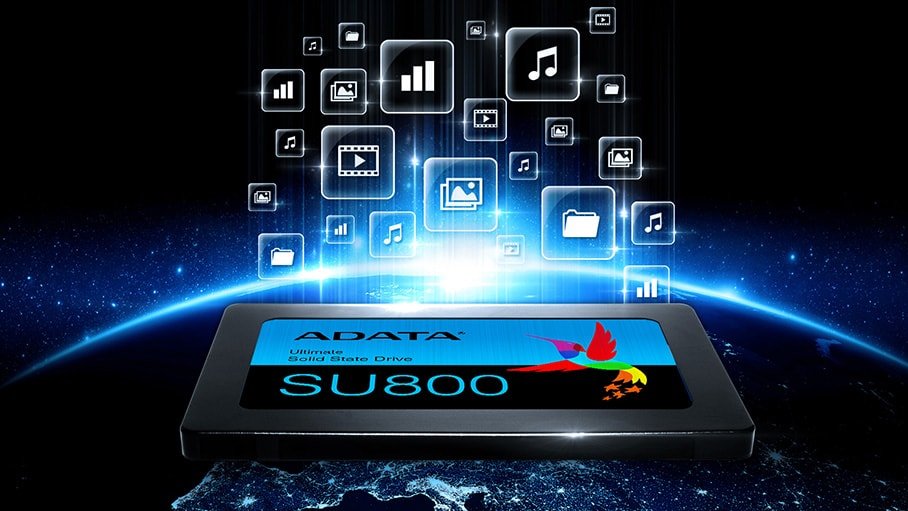 Dysk SSD ADATA Ultimate SU800 pojemnosc