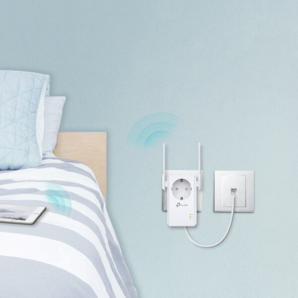 Wzmacniacz Wi-Fi TP-Link TL-WA860RE 300Mb/s wzmacniacz przy łóżku