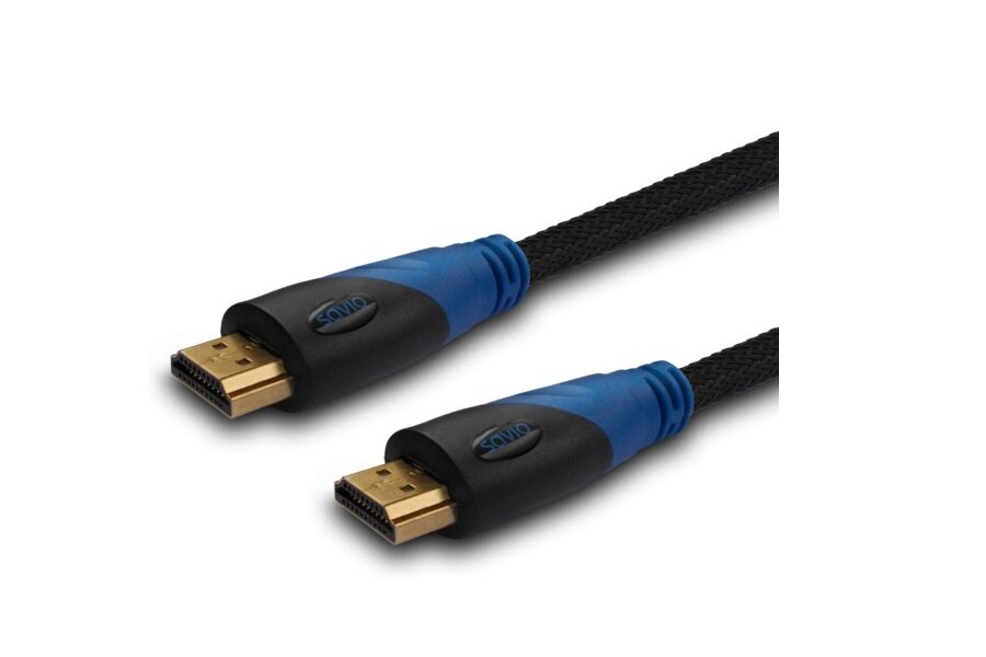 Kabel HDMI Savio CL-02 widok na złącza