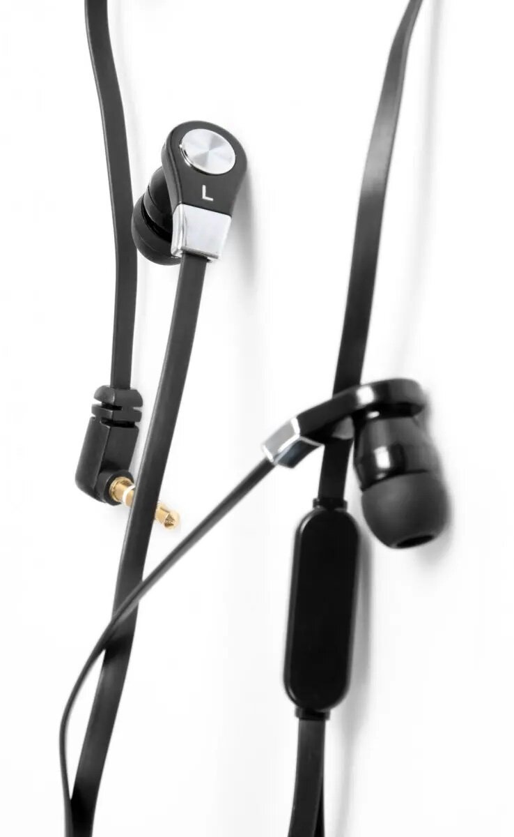Słuchawki Media-Tech MagicSound DS-2 czarne zbliżenie słuchawek
