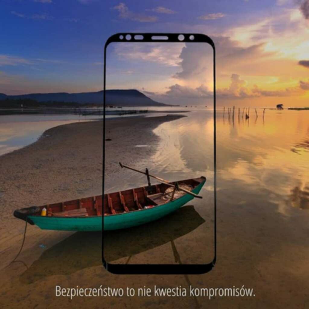 Szkło ochronne Qoltec Premium do Apple iPhone 5/5s hartowane plaża łódź i szkło hartowane