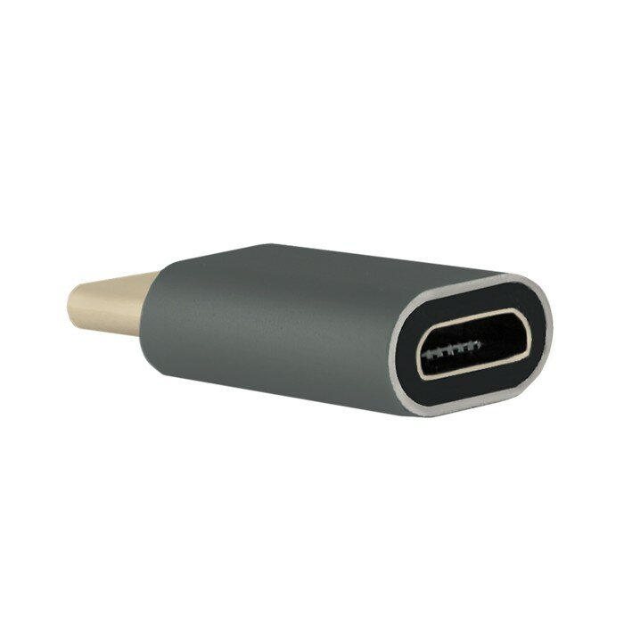 Qoltec Adapter USB 3.1 Typ C męski | Micro USB 2.0 B żeński 50478 widok końcówki żeńskiej