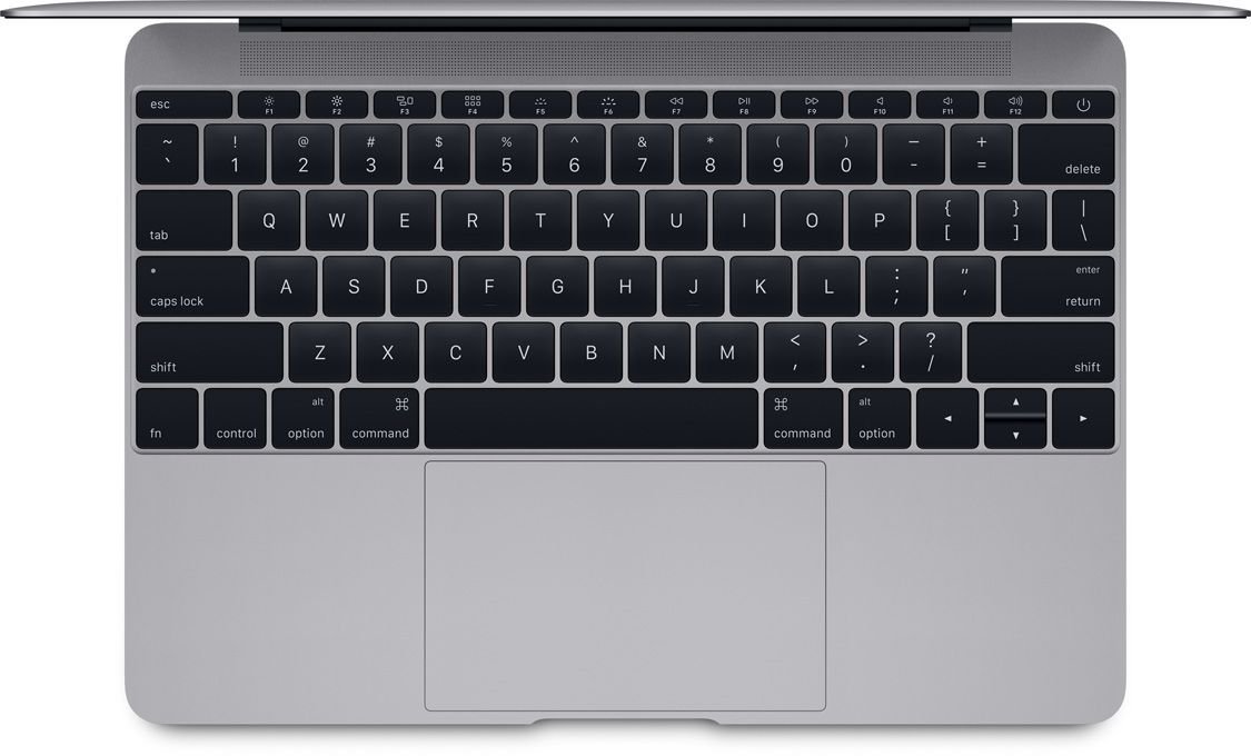 Apple MacBook 12 m3 1.2GHz/8GB/256GB SSD/Intel HD 615/Silver. Udoskonalona klawiatura.