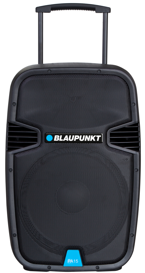 Profesjonalny system audio Blaupunkt PA15 czarny widok na przód