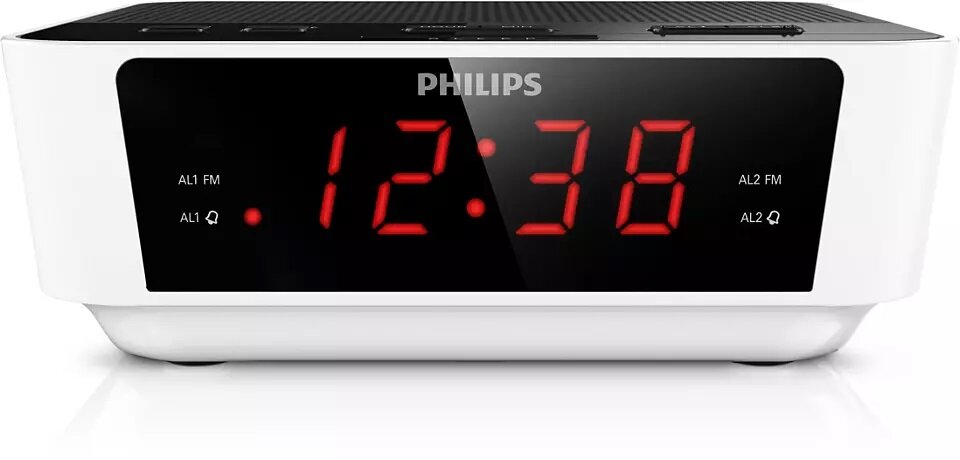 Radiobudzik Philips AJ3115/12 przodem