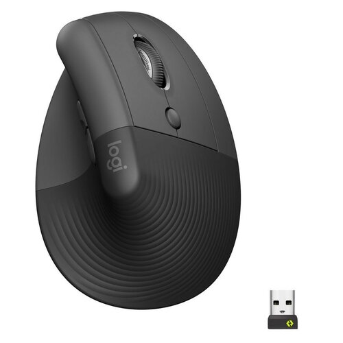 Mysz Logitech Lift Grafit dla praworęcznych 910-006473