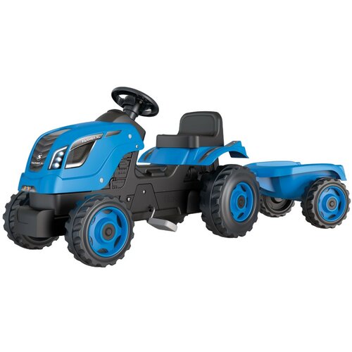 Traktor Smoby 710129 niebieski
