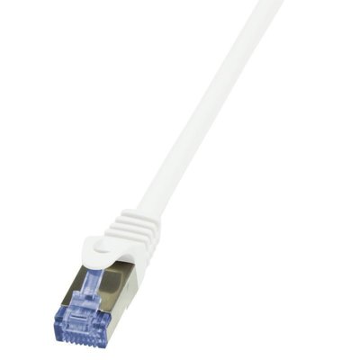 Фото - Дрiт i кабель LogiLink Patchcord  CQ3101S Cat.6A S/FTP 15m biały 