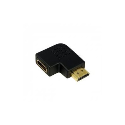Фото - Кабель LogiLink Adapter HDMI  AH0008 kątowy 90°, HDMI (F)>HDMI (M) 