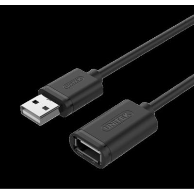 Фото - Кабель Unitek Kabel  przedłużacz USB 2.0 AM-AF 1,5M; Y-C449GBK 
