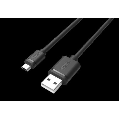 Фото - Кабель Unitek Kabel  USB 2.0 AM - Micro USB BM 3m; Y-C435GBK 