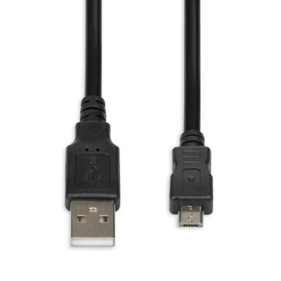 Фото - Кабель iBOX Kabel I-Box  ( USB 2.0 typ A - microUSB typ B M/M M-M 1,8m czarny )