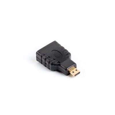 Zdjęcia - Kabel Lanberg Adapter HDMI-A (F) -> micro HDMI-D (M) 