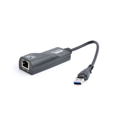 Фото - Мережева карта Gembird USB 3.0 LAN adapter Gigabit RJ-45 