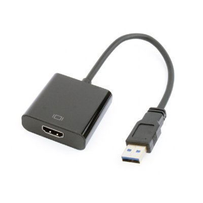Zdjęcia - Kabel Gembird Adapter USB 3.0/HDMI-A 19pin/żeński 