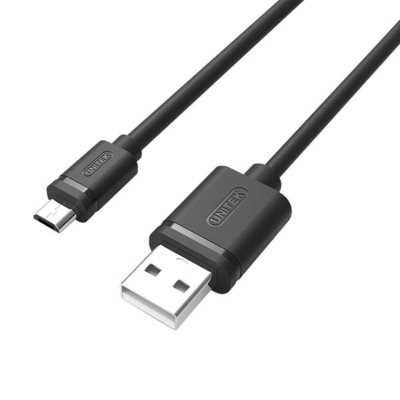 Zdjęcia - Kabel Unitek   Y-C454GBK USB 2.0 - microUSB M/M 0.5m 