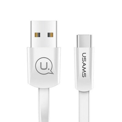 Фото - Кабель USAMS Kabel USB-C  U2 SJ200TC02  1.2 m biały (US-SJ200)