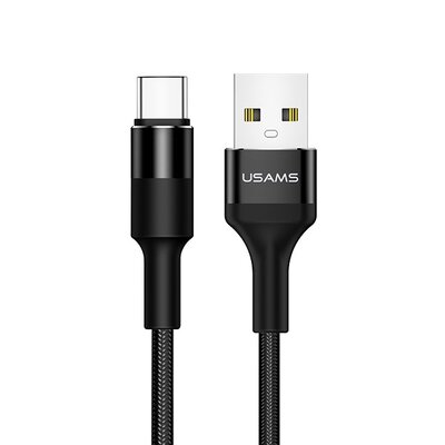 Zdjęcia - Kabel USAMS  USB-C  U5 czarny 