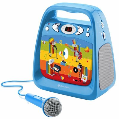 Zdjęcia - Głośniki komputerowe Gogen Głośnik karaoke dla dzieci  DECKOKARAOKEB CD, Bluetooth 