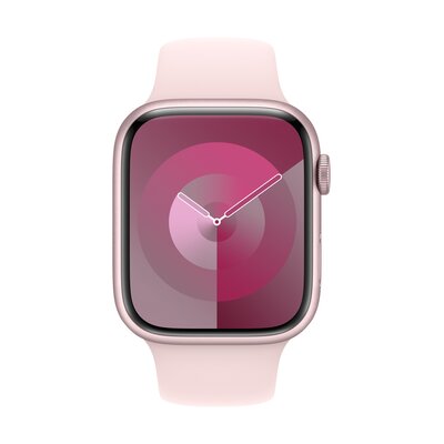 Zdjęcia - Smartwatche Apple Smartwatch  Watch Series 9 GPS aluminium 45 mm M/L różowy 