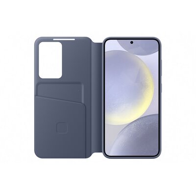 Zdjęcia - Etui Samsung   Smart View Wallet Case Galaxy S24 fioletowe 