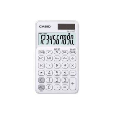 Фото - Калькулятор Casio Kalkulator kieszonkowy  SL-310UC-WE biały 