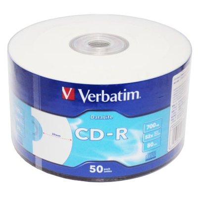 Фото - Оптичний диск Verbatim CD-R  700MB 52x 50szt. spindle 