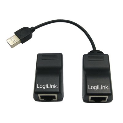 Фото - Кабель LogiLink Extender USB przez RJ45 , do 60m 