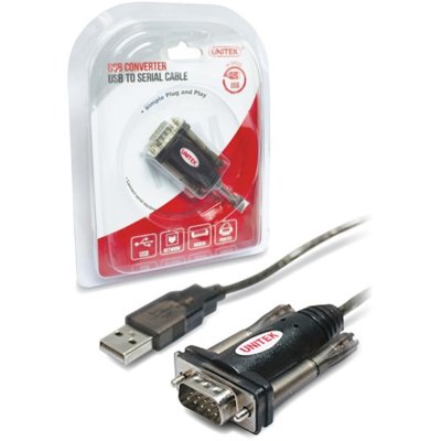 Zdjęcia - Kabel Unitek Adapter USB do 1xRS-232 ; Y-105 