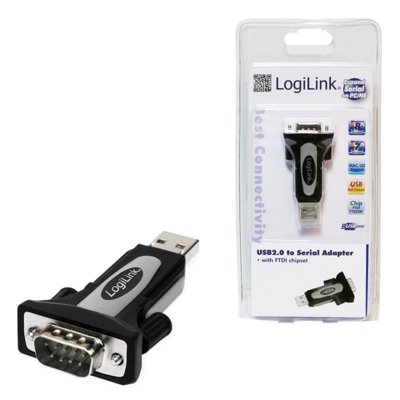 Фото - Інше для ноутбуків LogiLink Adapter USB 2.0  AU0034 > RS232 