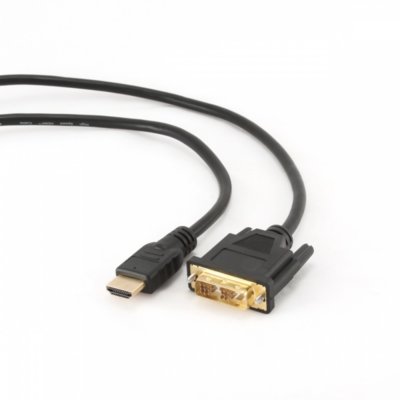 Zdjęcia - Kabel Gembird  HDMI(M)->DVI-D(M) 0.5m (18+1)