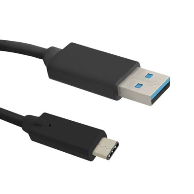 Фото - Кабель Qoltec Kabel USB 3.1 typ C męski | USB 3.0 A męski | 0.25m 