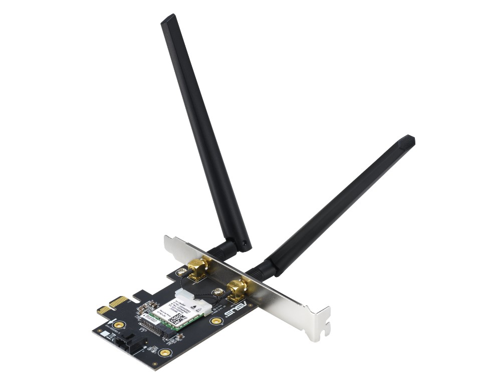 xyz - Karta sieciowa Asus PCE-AX1800 Dual Band PCI-E WiFi 6 - abc