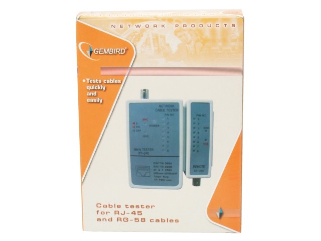 xyz - TESTER KABLI RJ-45 & RG-58 GEMBIRD - abc