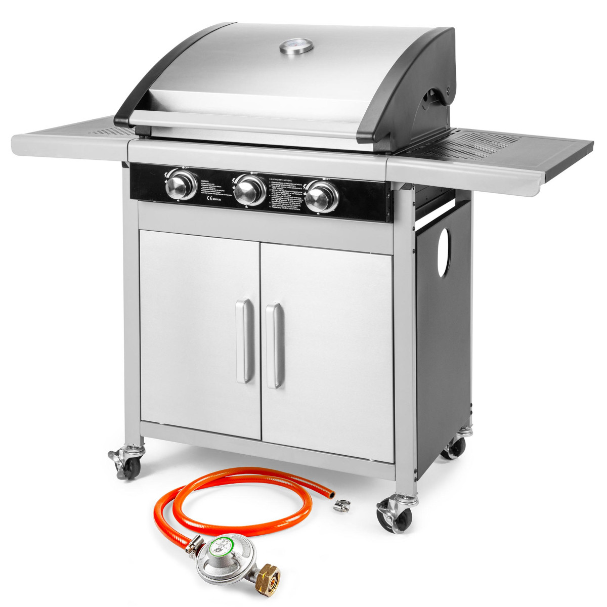 xyz - Grill gazowy Fieldmann FZG3005 Srebrny - abc