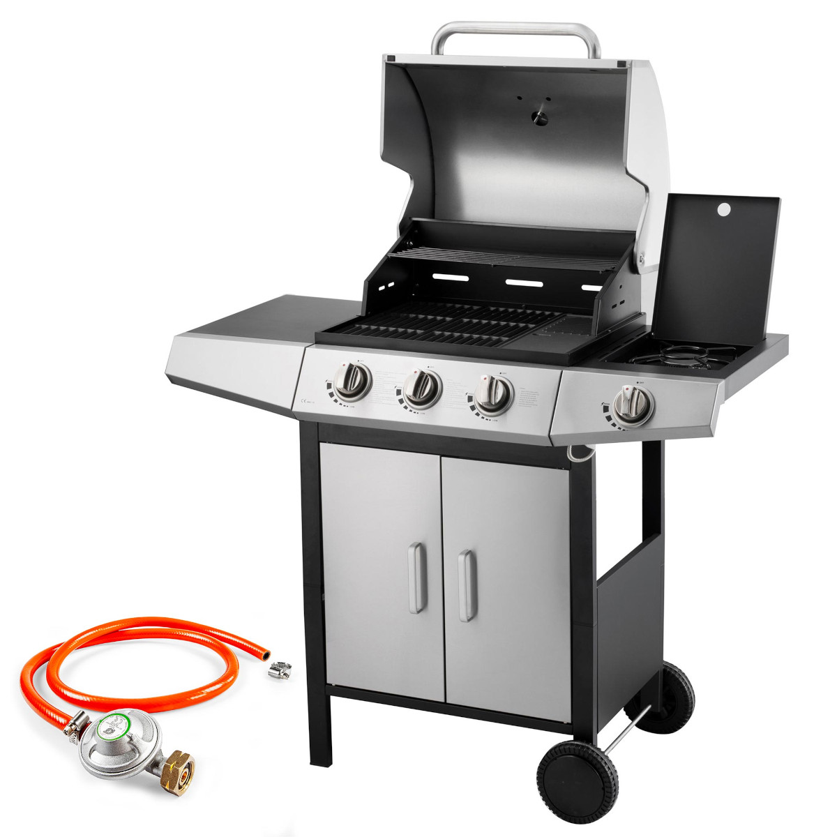 xyz - Grill gazowy Fieldmann FZG3010 Czarno-srebrny - abc