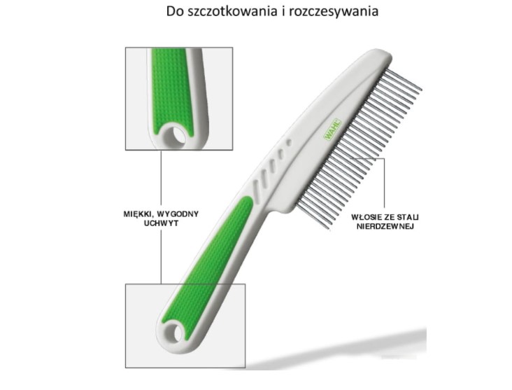 xyz - Grzebień dla psa WAHL 858458-016 - abc