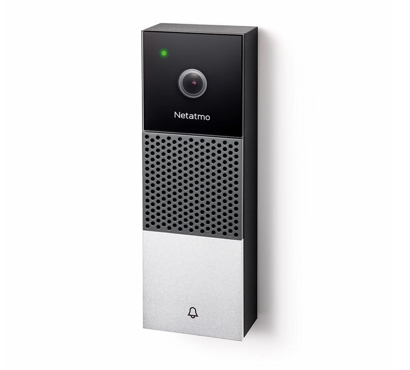 xyz - Inteligentny wideodomofon Netatmo Doorbell Szaro-biały - abc