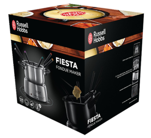 xyz - Zestaw do Fondue Russell Hobbs Fiesta 22560-56 Srebrny - abc