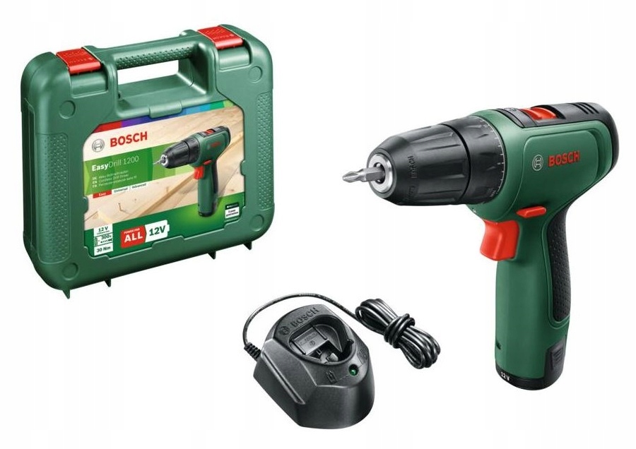 xyz - Wkrętarka Bosch EasyDrill 1200 LI-2 /1x1,5Ah, walizka - abc