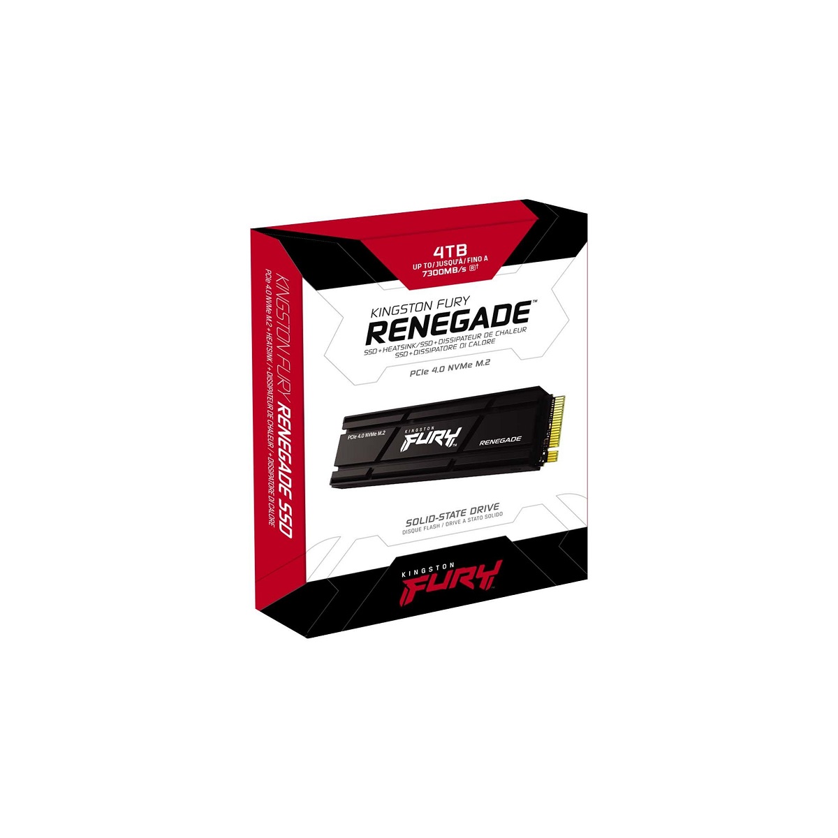 xyz - Dysk SSD Kingston Fury Renegade Heatsink 4TB M.2 PCIe Gen4 NVMe - abc