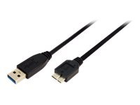 xyz - Kabel USB 3.0 LogiLink CU0026 A/B micro 1m - abc