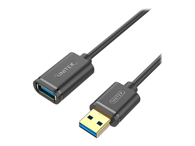 xyz - Kabel Unitek przedłużacz USB 3.0 AM-AF 1,0M; Y-C457GBK - abc