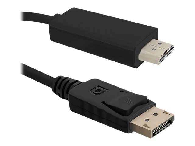 xyz - Kabel DisplayPort v1.1 Qoltec męski | HDMI męski | 1080p | 2m - abc