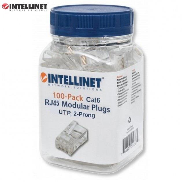 Фото - Кабель Philips Intellinet Wtyk modularny RJ45 8P8C cat.6 na linkę 100szt. SPILOKGU0100 