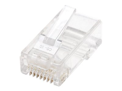 xyz - Intellinet Wtyk modularny RJ45 8P8C cat.6 na linkę 100szt. - abc