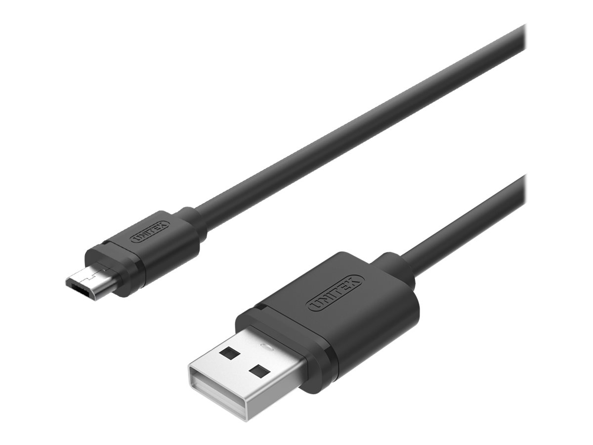 xyz - Kabel Unitek Y-C454GBK USB 2.0 - microUSB M/M 0.5m - abc